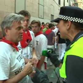 Multas de hasta 3000 euros en los encierros de Sanfermines