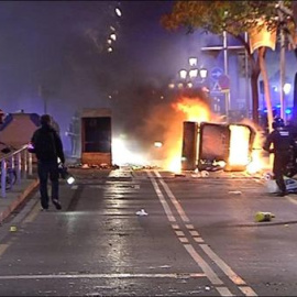 Protestas en Barcelona