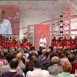 Rubalcaba se refiere a Arias Cañete como "protocandidato" del PP a las europeas