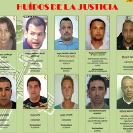 La Guardia Civil difunde la lista de los delincuentes más buscados