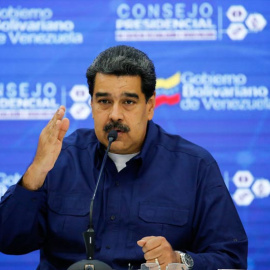 Maduro habla en Caracas durante una reunión del Gobierno. (REUTERS)