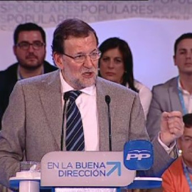 "Vamos a ganar las elecciones europeas, aquí y en toda España"