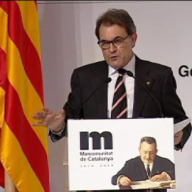 Mas: "Dirán 'no' a una ley pero no podrán parar la voluntad del pueblo de Cataluña"