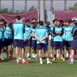 El Barça vuelve al trabajo