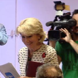 Las disculpas de la "sexagenaria" Aguirre