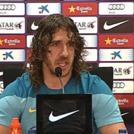 Puyol: "Somos un equipo y la culpa es de todos"