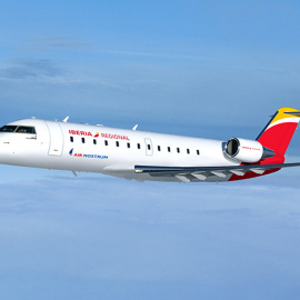 Imagen de un avión de Air Nostrum. IBERIA.