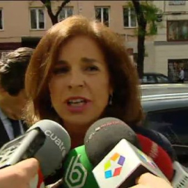 Ana Botella: "Un juez tiene la última palabra"