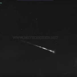Detectan una bola de fuego sobrevolando el Mediterráneo a 40.000 km/hora
