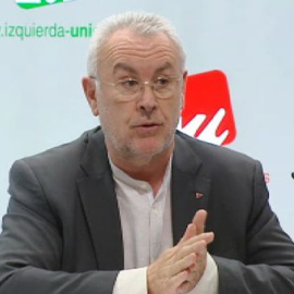 Cayo Lara sobre el juicio a Elpidio José Silva: "Esto es el mundo al revés"