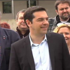 Tsipras hace campaña por la izquierda en Galicia