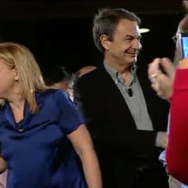  El PSOE celebra el décimo aniversario de la llegada a la Moncloa de Zapatero. 