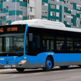 Imagen de archivo de un autobús de la EMT de Madrid.
