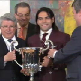 Falcao: "Sigo sintiéndome parte del Atleti, voy a hacer fuerza por ellos"