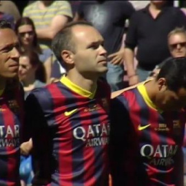 Emotivo adiós a Tito Vilanova en el Camp Nou