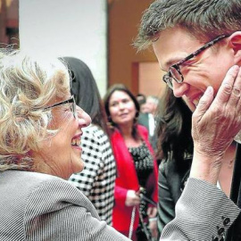 Manuela Carmena e Íñigo Errejón. EFE