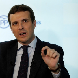 El líder del PP, Pablo Casado. / EFE - BALLESTEROS