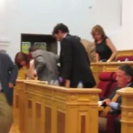 Concejales del PP se van del pleno de Toledo cuando iba a intervenir la madre de una niña con cáncer