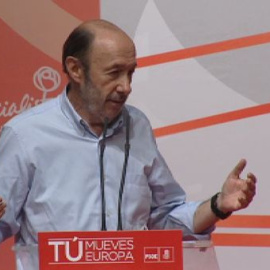"Vicepresidenta, dile a Rajoy que quite a Cañete porque es una vergüenza"