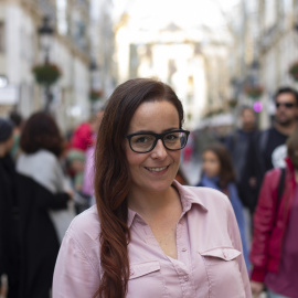 Eva Ramos, candidata del PACMA a la presidencia de la Junta de Andalucía