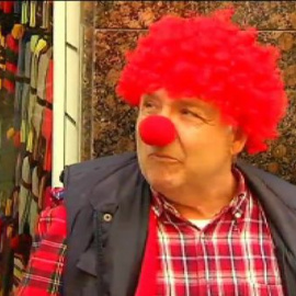 Rajoy y el payaso Pimpón