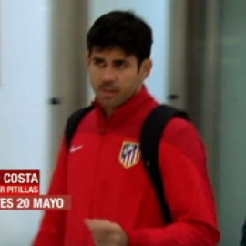Diego Costa, en Belgrado