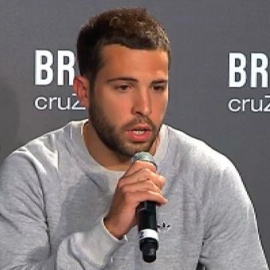 Jordi Alba: "Xavi merece todos los respetos"