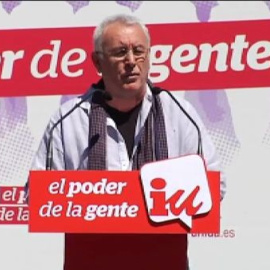 Cayo Lara: "PSOE y PP son la Troika"