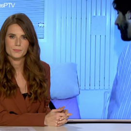 Nuria Martínez en el informativo 'Público al Día' del 11 de febrero de 2019.