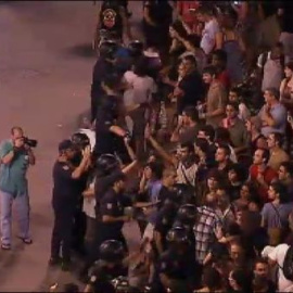 El jefe de un grupo de antidisturbios en el banquillo por exceso de violencia al disolver una manifestación