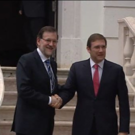 Rajoy se reúne en Lisboa con el primer ministro portugués Pedro Passos Coelho