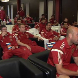 La selección se relaja con los éxitos del cine español