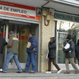 Fotografía de archivo de una oficina de empleo. - EFE