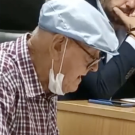 Mariano Turégano durante su alocución en el Ayuntamiento de San Sebastián de los Reyes.