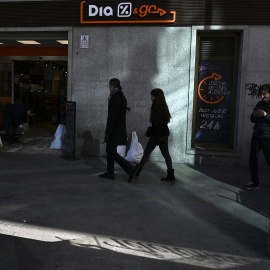 Un supermercado del Grupo Día en Madrid. AFP/Pierre-Philippe Marcou