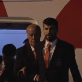 La selección ya está en Brasil