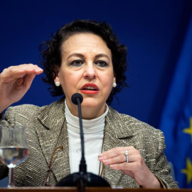 La ministra de Trabajo, Magdalena Valerio. EFE/Luca Piergiovanni