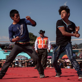 Semana Santa en Chivarreto, una aldea ubicada en el municipio San Francisco El Alto, departamento de Totonicapán | Oliver de Ros