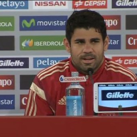Diego Costa: "Estoy cada vez mejor, de ánimo, ganas y lo principal, de la lesión"