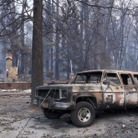 La población de Paradise, de 26.000 habitantes, a unos 280 kilómetros al noreste del área de la bahía de San Franciso, ha sido arrasada por el fuego. (EFE)