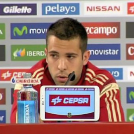 Jordi Alba: "El equipo está más unido que nunca"