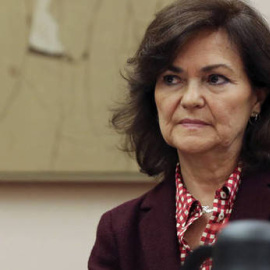 La vicepresidenta del gobierno Carmen Calvo - EFE