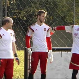 De Gea se retira con molestias