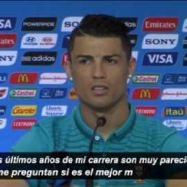 Cristiano Ronaldo: "Posiblemente es el mejor momento de mi carrera"