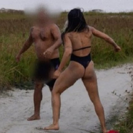 La luchadora de MMA dio una paliza a un acosador que se masturbaba delante de ella