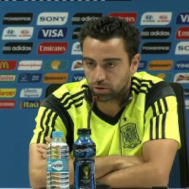 Xavi sobre Cesc: "Está contento y feliz por recalar en un gran equipo pero es una pérdida importante para el Barça"