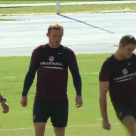 Inglaterra, concentrada en lograr la victoria ante Uruguay