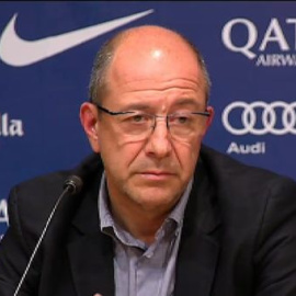 Manel Arroyo evade las preguntas de los periodistas sobre los posibles cambios en la plantilla del Barça