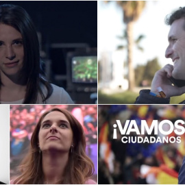 Frames de los vídeos electorales para las elecciones generales de 2019.