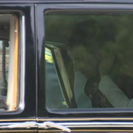 Felipe VI y doña Letizia, rumbo al Congreso